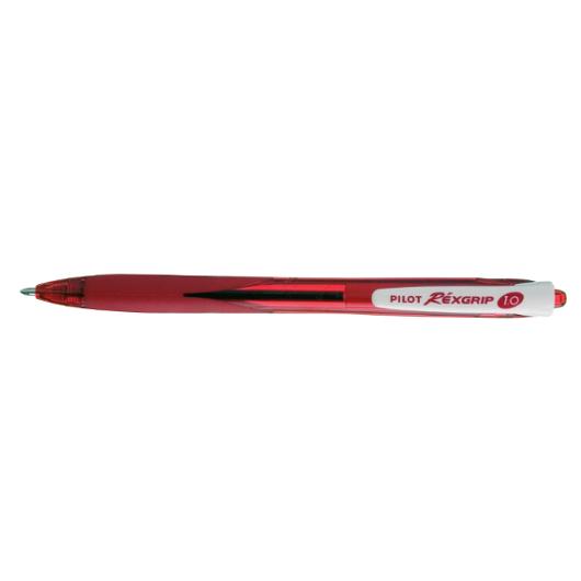 Kulpenna PILOT RexGrip medium 1,0 röd
