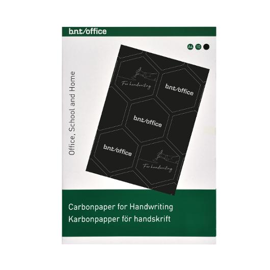 Karbonpapper BNT A4 svart 10/fp