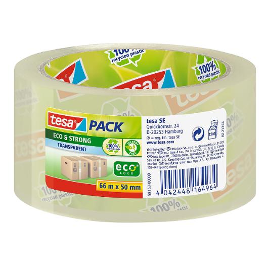 Packtejp TESA Eco Strong 50mmx66m klar