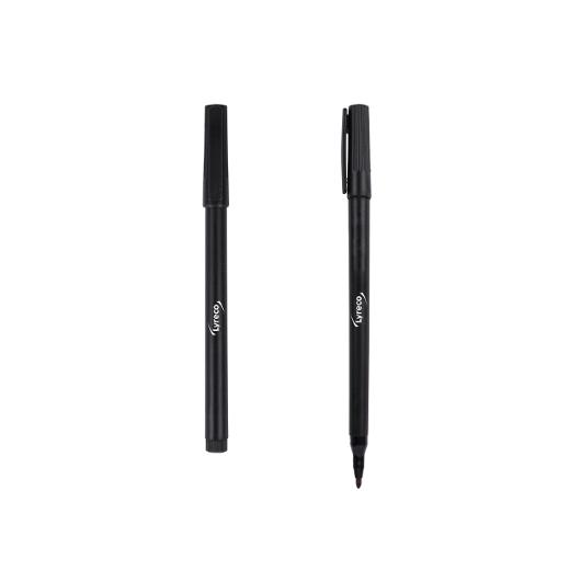 Märkpenna LYRECO rund 1-2mm svart