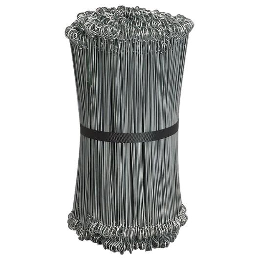 Säcktråd galv. 25cm ø1,25mm 1000/fp