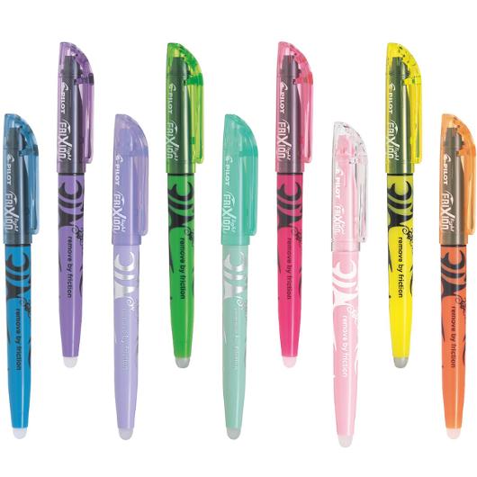 Överstrykningspenna PILOT Frixion gul