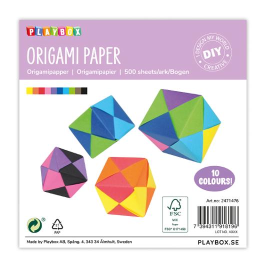 Origamipapper 500/fp