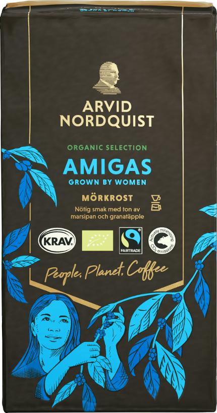Kaffe ARVID.N Amigas extramörk 450g