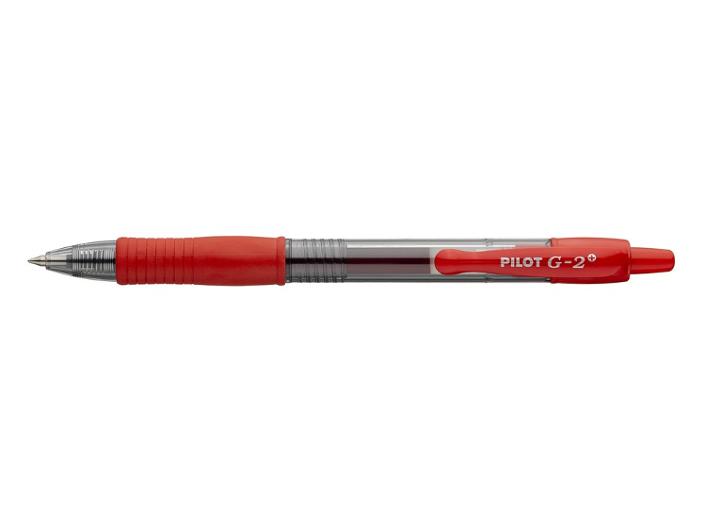Gelpenna PILOT G-2 Plus 0,5 röd
