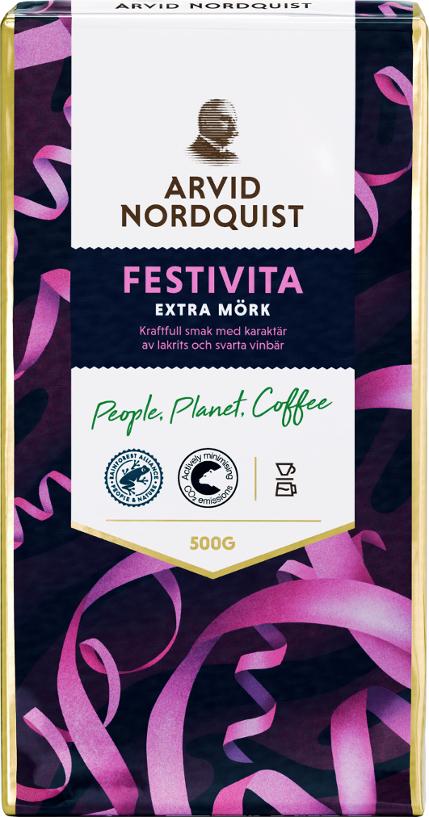 Kaffe ARVID.N Festivita Mörkrost 500g