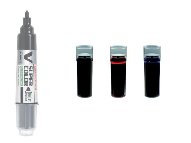 Refill PILOT V Super Color röd