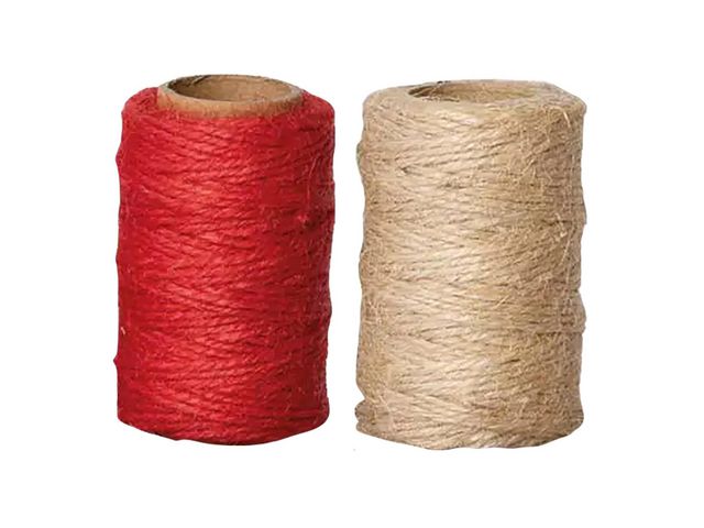 Jutesnöre natur 25m/rl