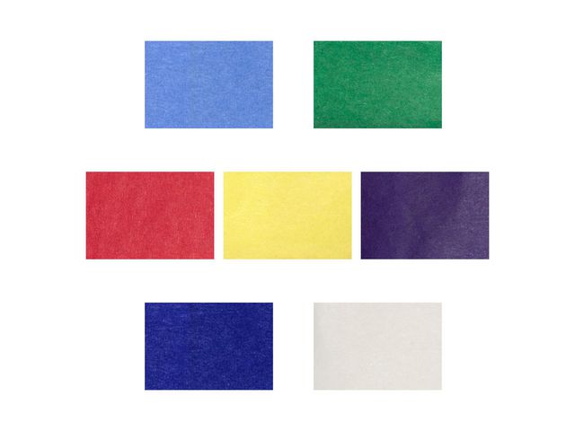 Silkespapper 50x70cm mörkblå 25 ark/fp