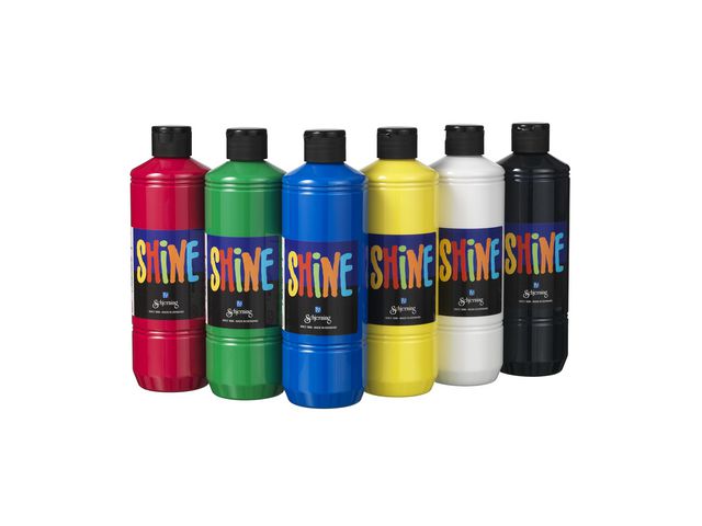 Glansfärg Glossy 500ml klarblå