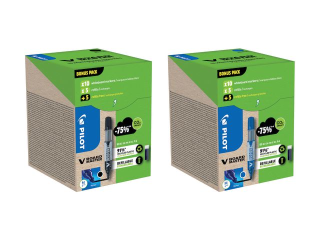 Whiteboardpenna PILOT GP blå 10+10/fp