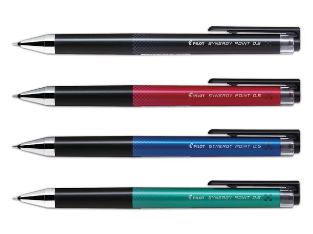 Gelpenna PILOT Synergy Point 0,5 Svart