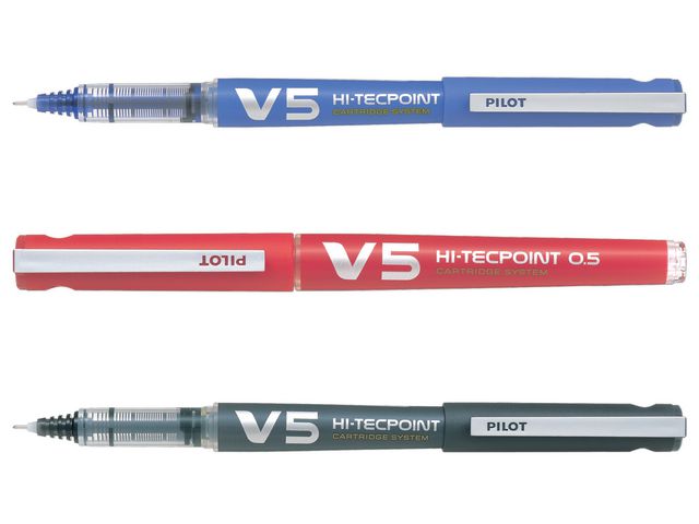 Bläckkulpenna PILOT Hi-Tec V5 svart