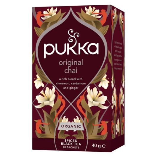 Te PUKKA Svart Original Chai 20/fp