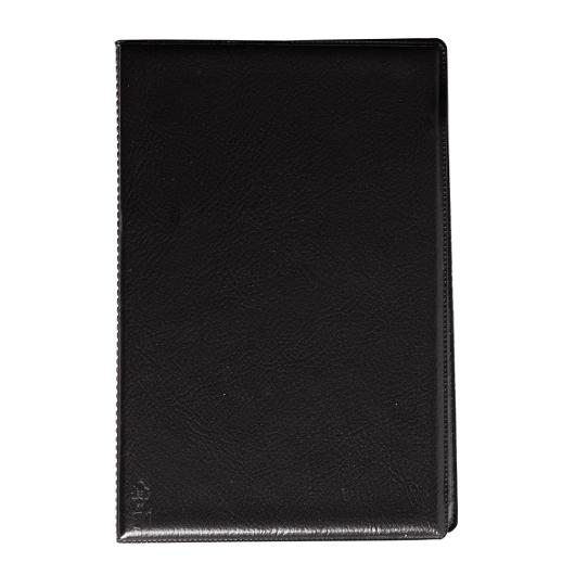 Blockomslag för A5-format svart