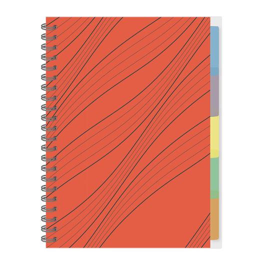 Ant.block A4 70g 150 blad med 5 avdelare