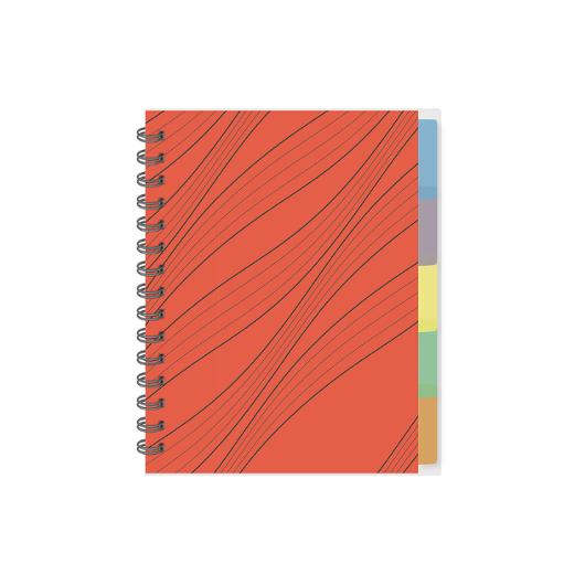 Ant.block A5 70g 150 blad med 5 avdelare