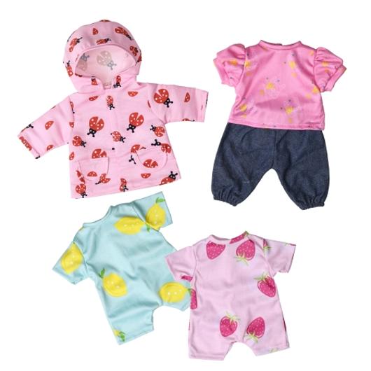 Dockkläder 36-40cm 3/fp