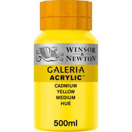 Akrylfärg Galeria 500ml gul