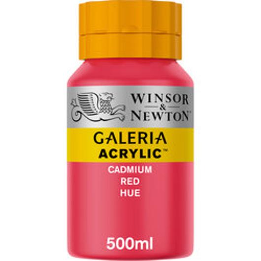 Akrylfärg Galeria 500ml röd