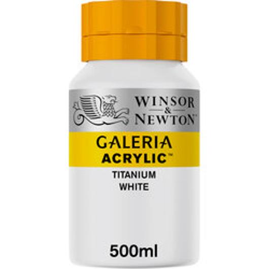 Akrylfärg Galeria 500ml vit