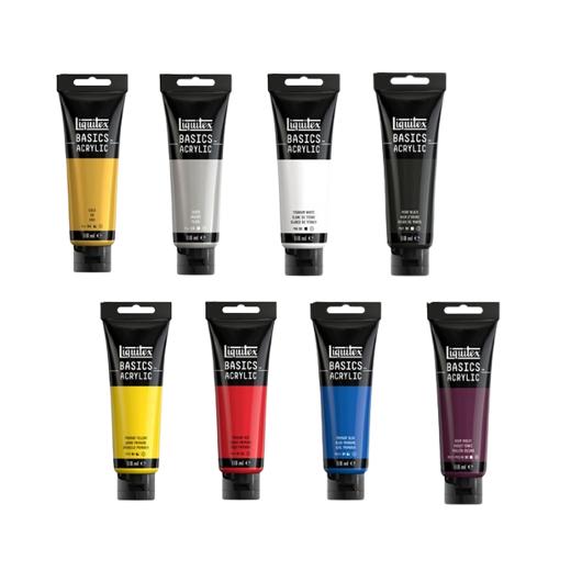 Akrylfärg Liquitex 118mlx8 färger