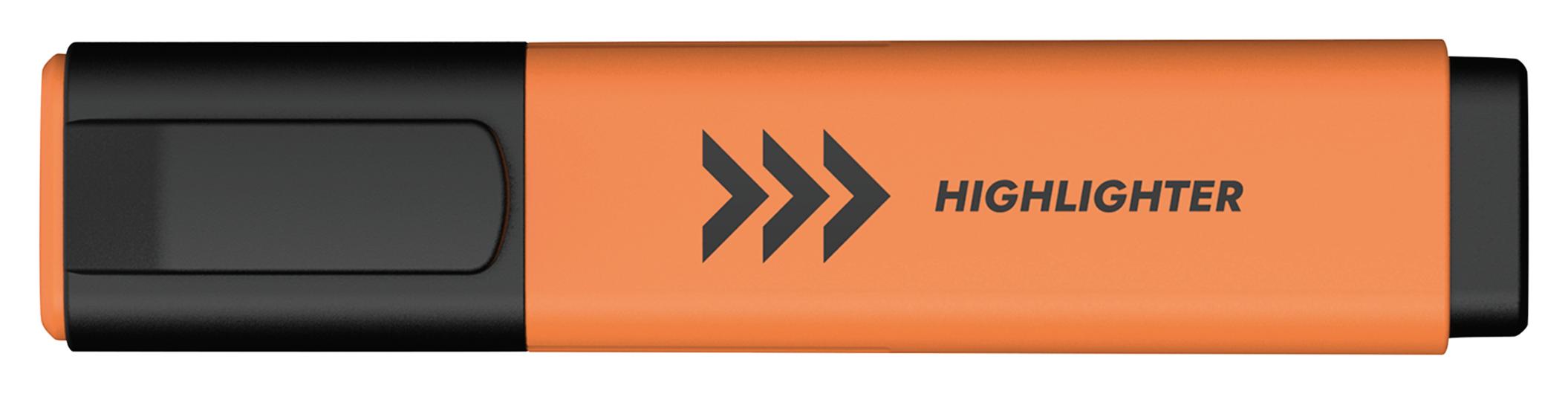 Överstrykningspenna LYRECO budget orange