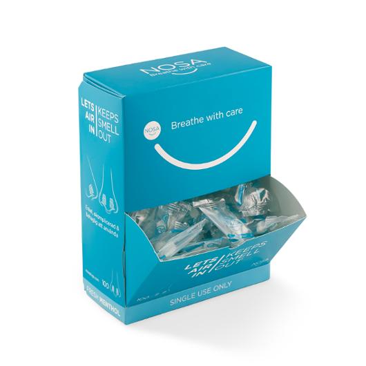 Luktskydd NOSA plugs Mentol 100/fp