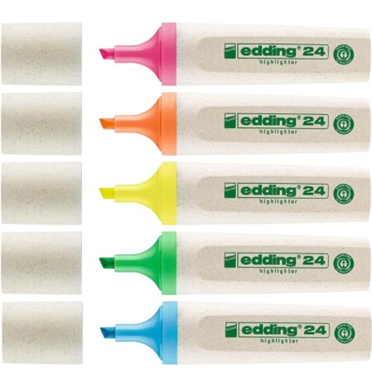 Överstrykningspenna EDDING 24 Blue A. bl