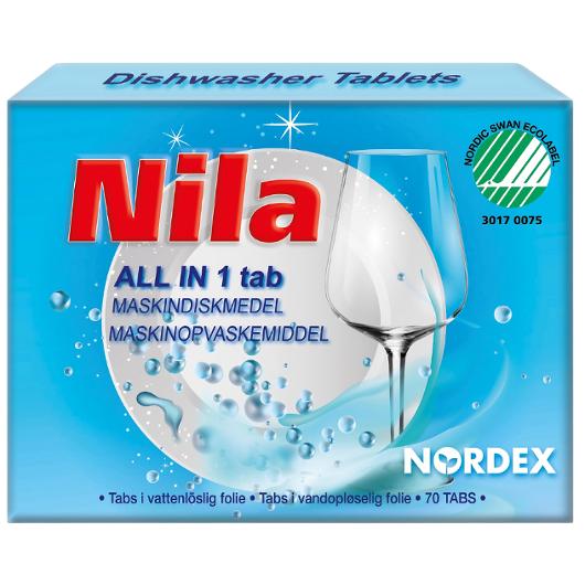 Maskindisk NILA All in 1 tab. 70/fp